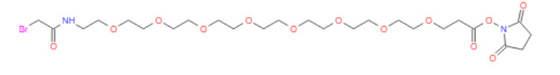 NHS-PEG8-amide-Br ,1283658-79-6
