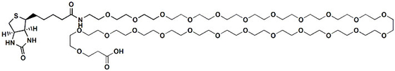 95% Min Purity PEG Linker Biotin-PEG24-acid