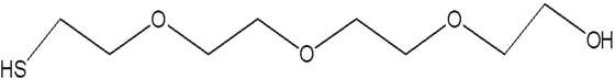 95% Min Purity PEG Linker  1-mercapto-11-hydroxy-3,6,9-trioxaundecane  90952-27-5