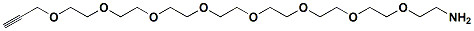 Cas 1196732-52-1 Peg Alkyne Propargyl PEG8 amine High Stable